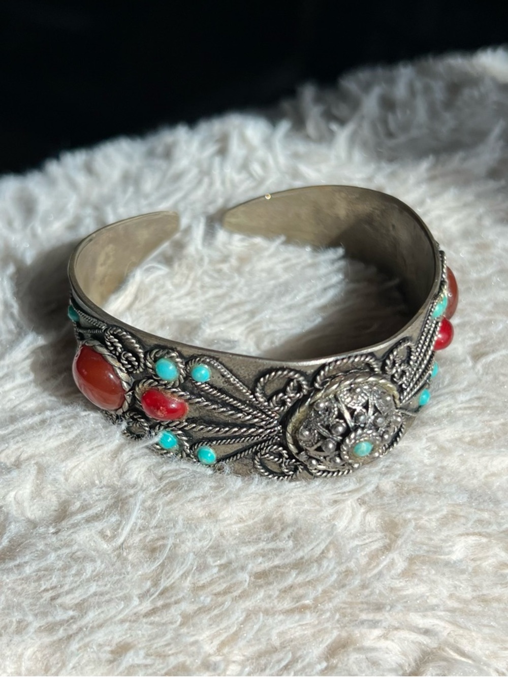 Vintage Ethnic Cuff Bracelet